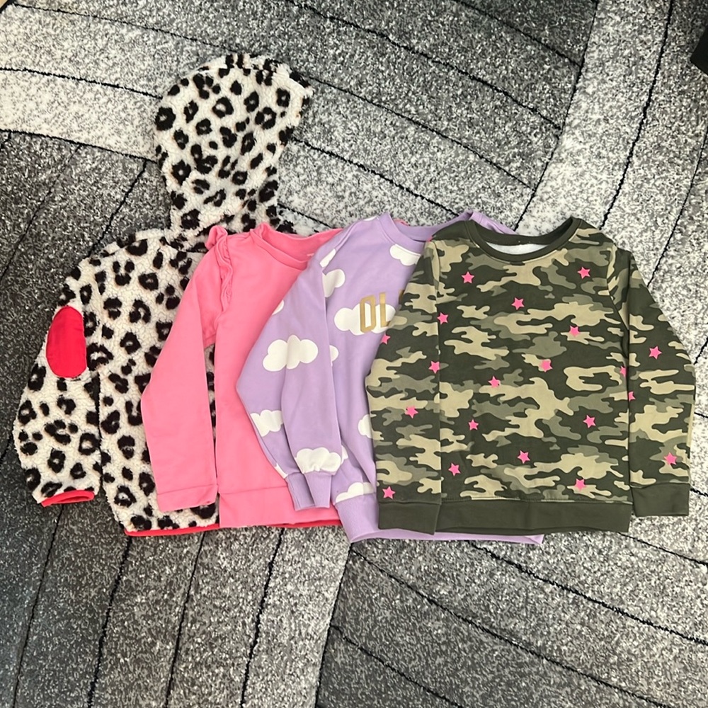 Bundle girls 5t winter tops